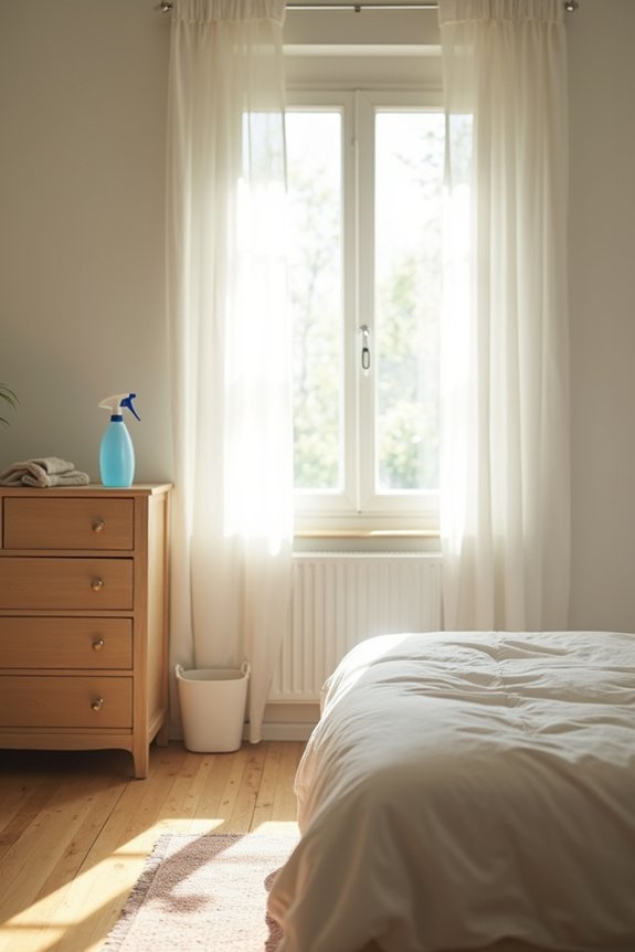 Why Does My Bedroom Smell Bad After Cleaning? 3 open windows baking soda vinegar