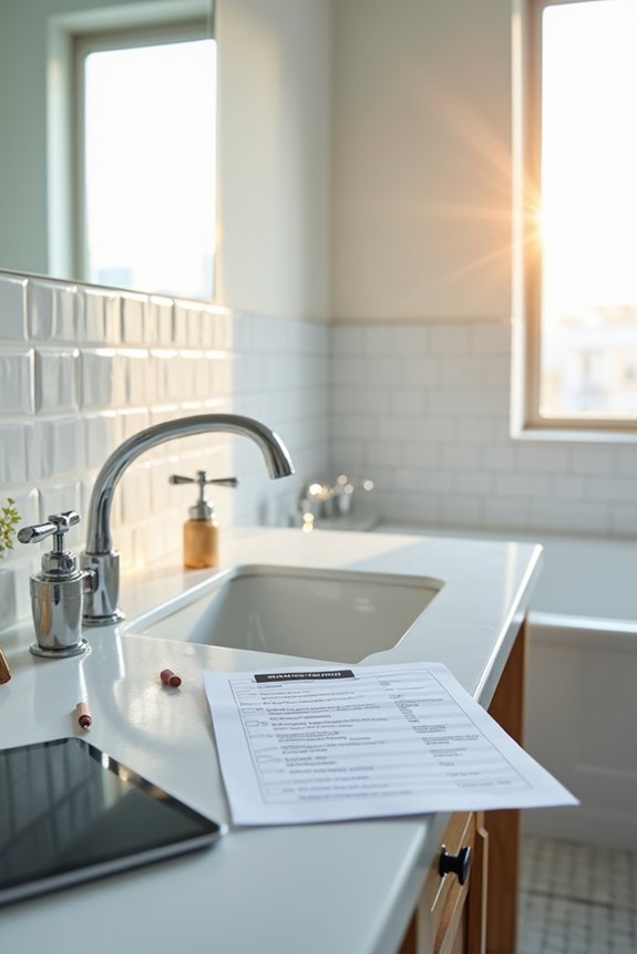 permit compliance safeguards bathroom renovation cost