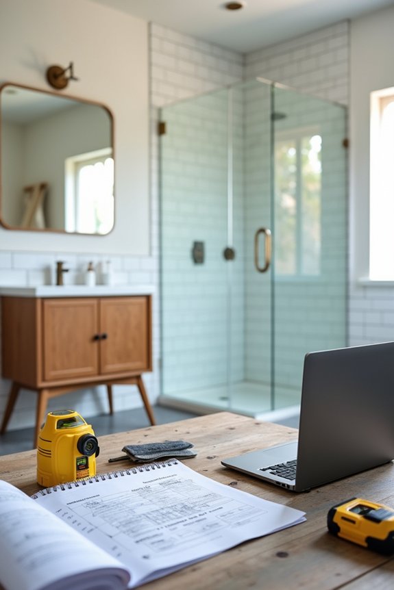 planning bathroom remodel timeline milestones