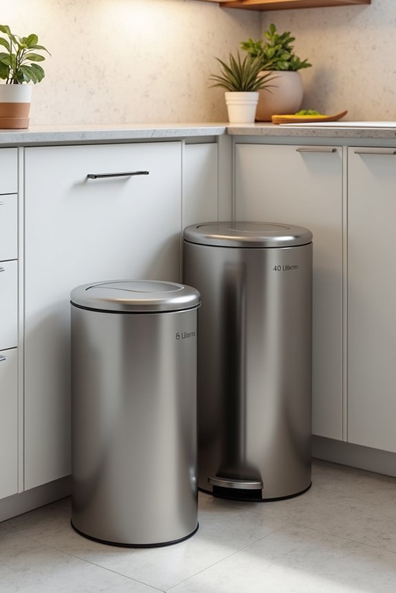 What Size Kitchen Trash Can You Actually Need (And How to Choose It) 1 room type guides trash can size