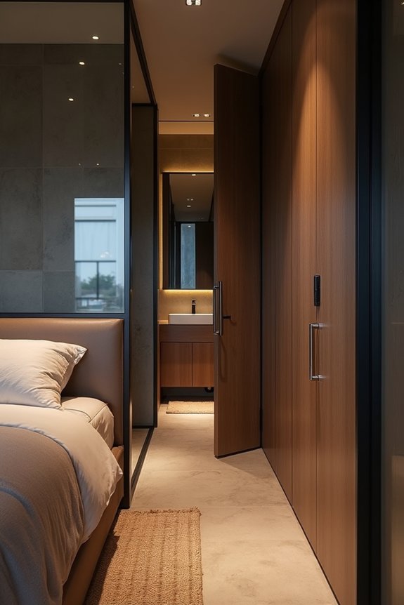 What Is an Ensuite Bedroom and How to Design One 6 sliding doors preserve privacy and light viability