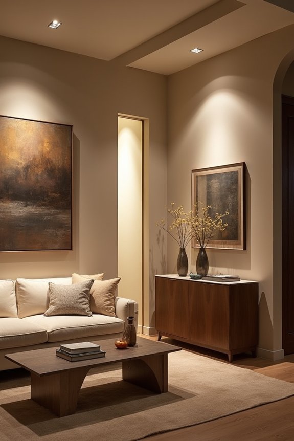 5 Tips for Using Can Lights in Your Living Room 5 strategic recessed lighting placement