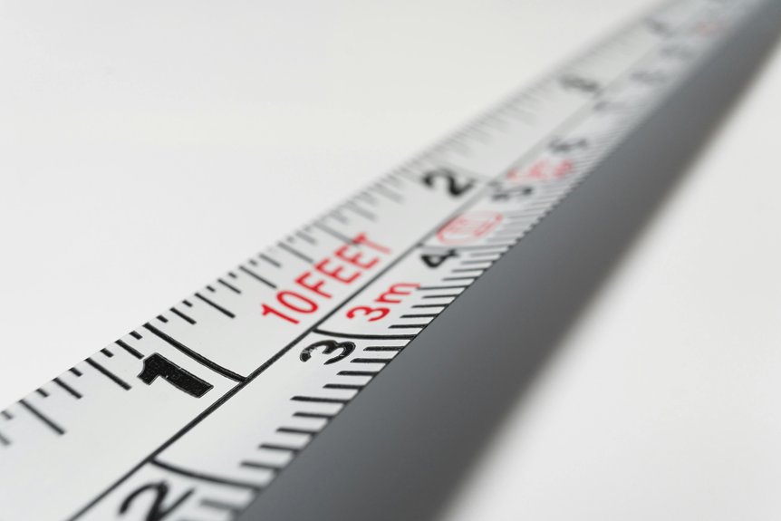 three standard deviations for dimensions