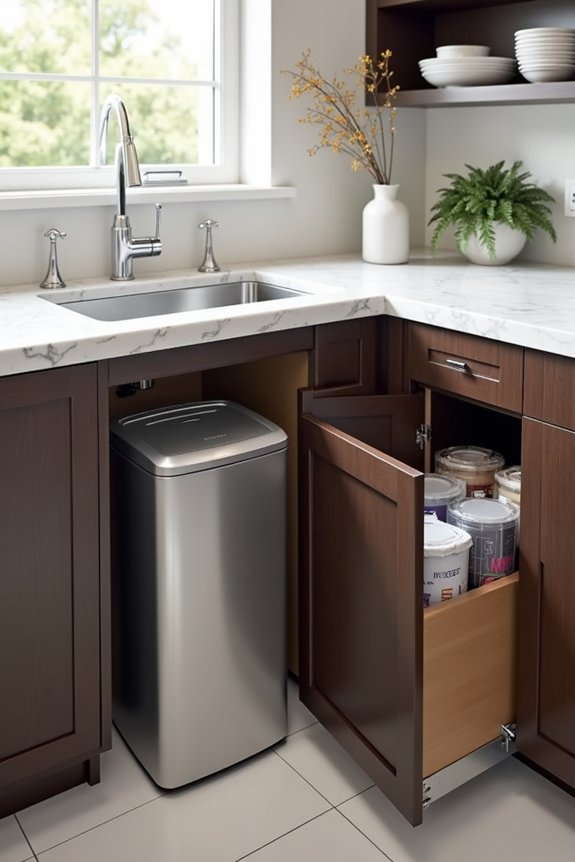 What Size Kitchen Trash Can You Actually Need (And How to Choose It) 4 under sink free standing pull out
